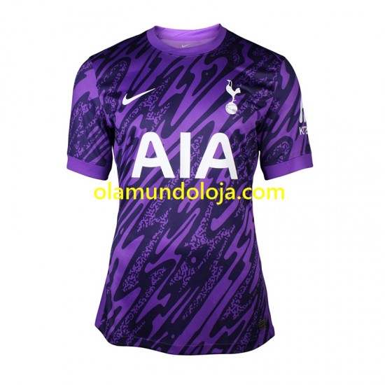 Camisola Tottenham Hotspur Guarda-redes Homem Equipamento Terceiro 2024-2025 Manga Curta